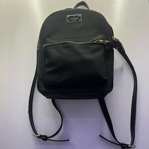 Black Mini Kate Spade Waterproof Backpack